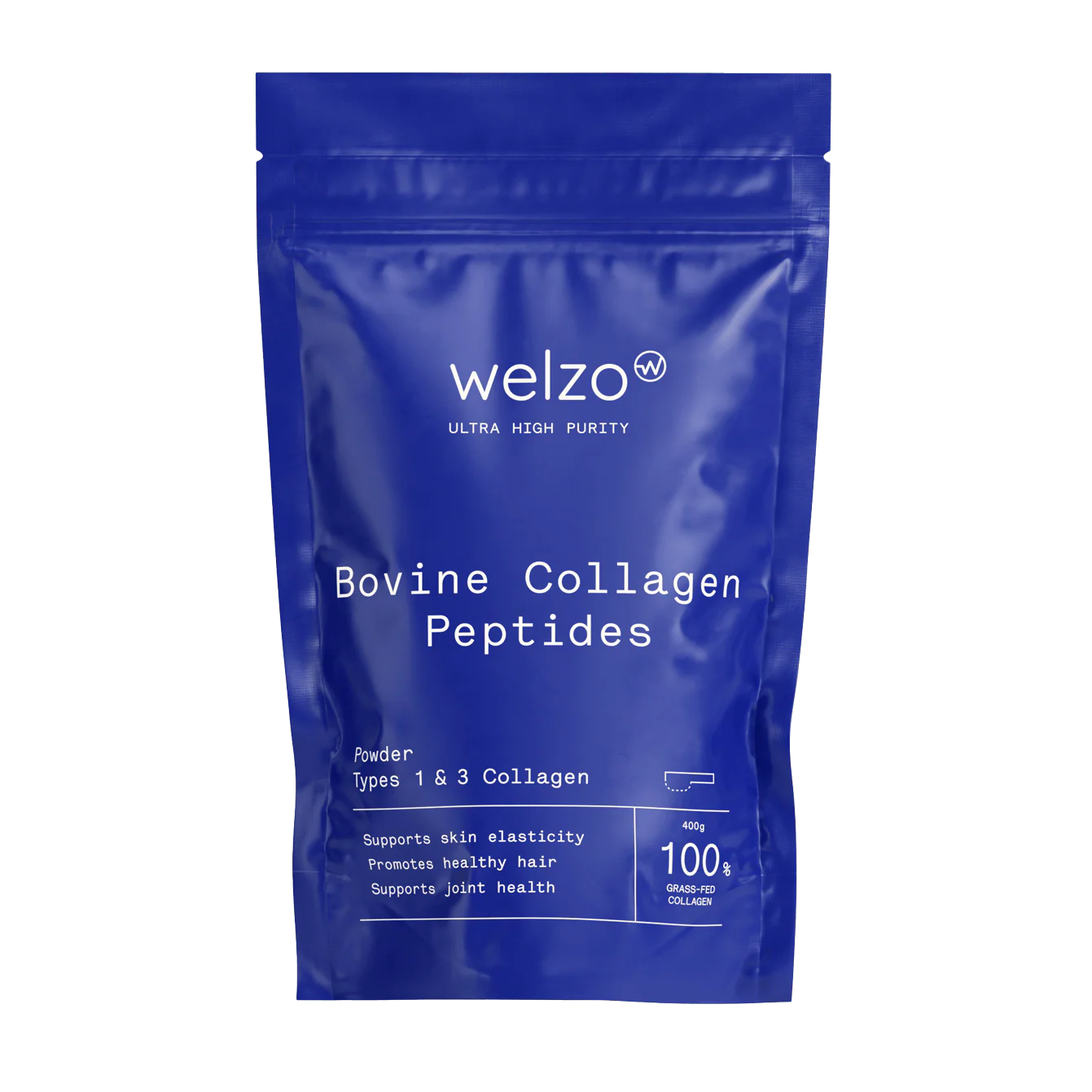 Pure Bovine Collagen Peptides Powder - Welzo Ultra Purity