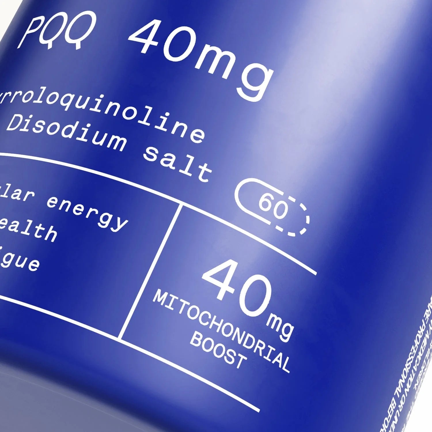 PQQ 40mg – Welzo Ultra Purity