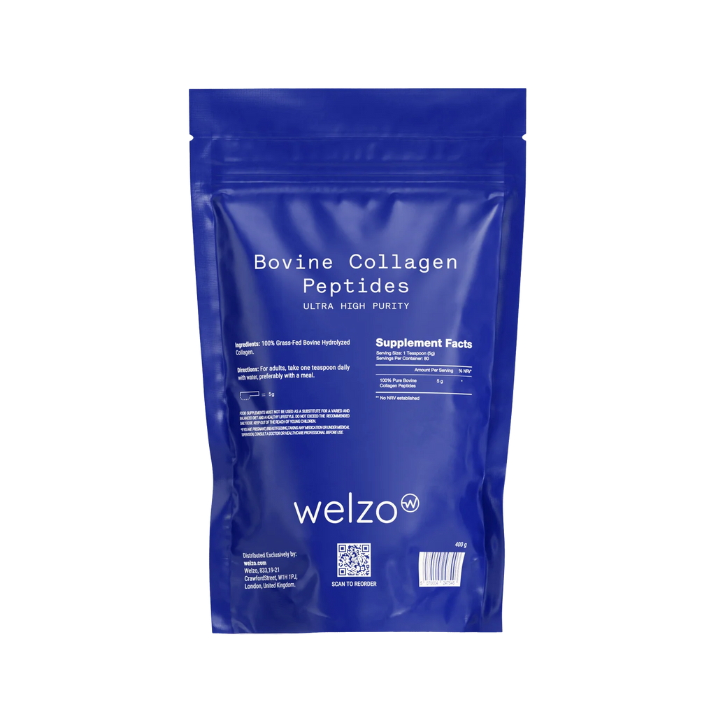 Pure Bovine Collagen Peptides Powder - Welzo Ultra Purity