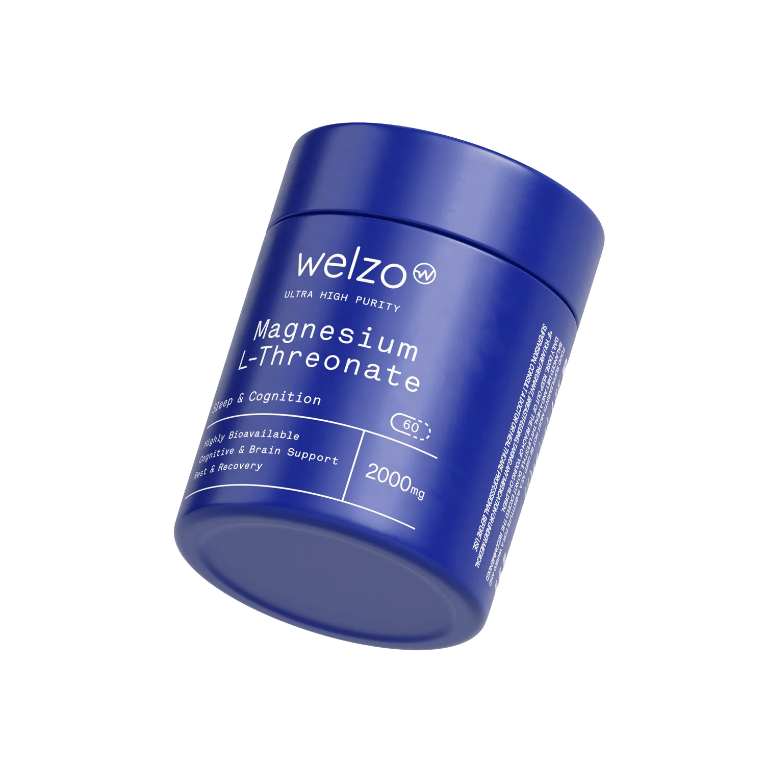 Welzo Ultra Purity Magnesium L-Threonate 2000mg