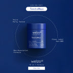 Welzo Ultra Purity TestoMax Testosterone Supplement