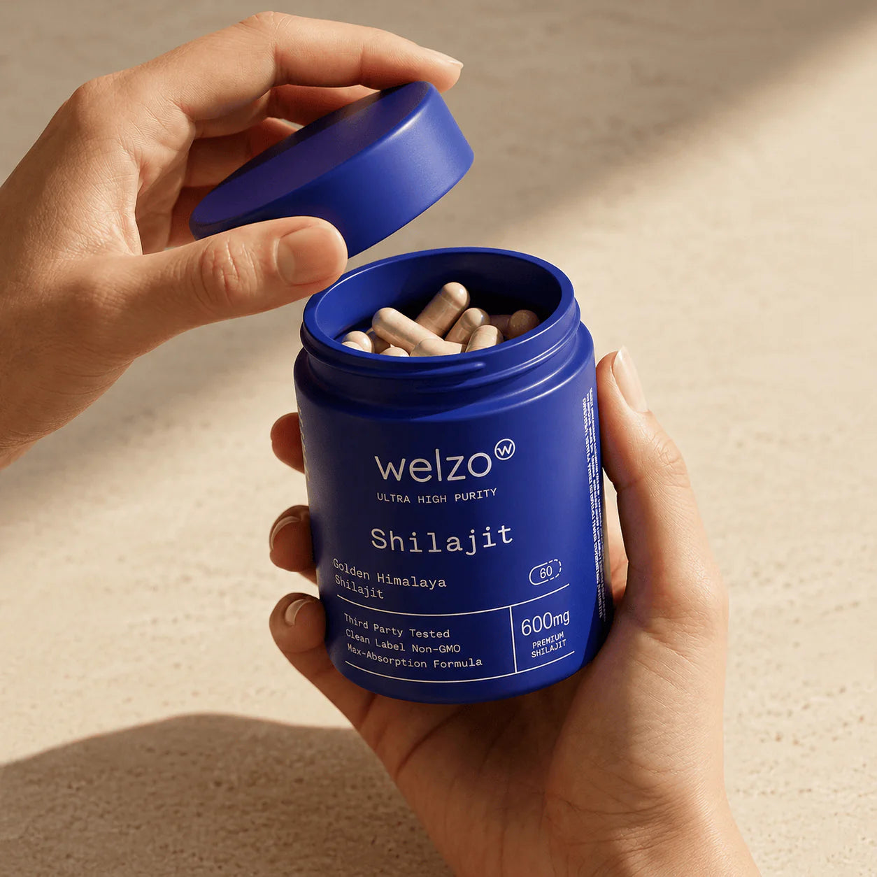 Welzo Ultra Purity Himalayan Golden Shilajit Complex 10,000mg
