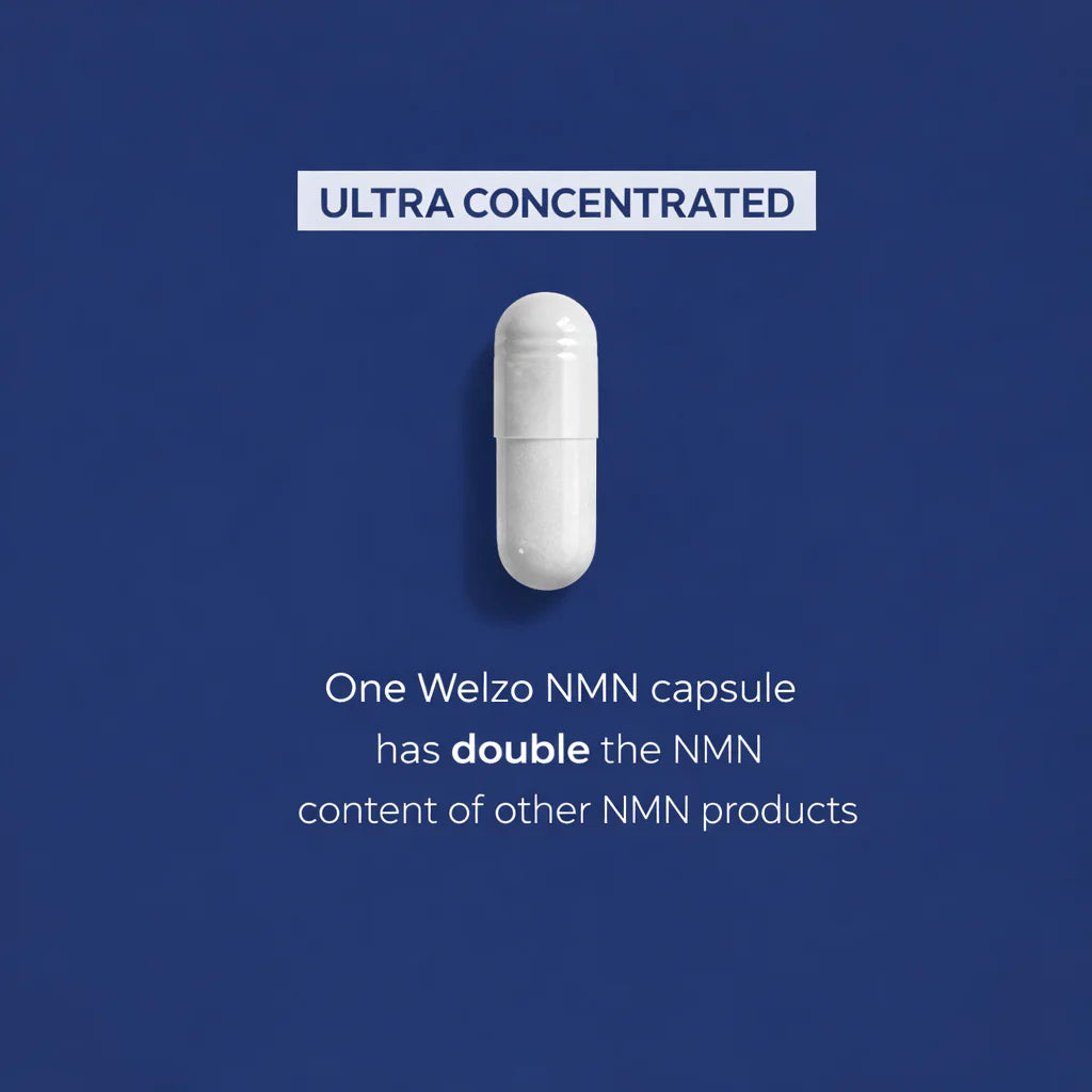 Welzo Ultra Purity NMN Pro + Akkermansia + Trans-Resveratrol Supplement Bundle