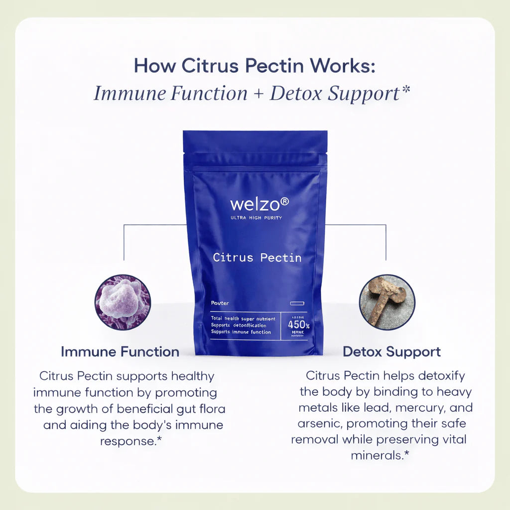 Modified Citrus Pectin Powder - Welzo Ultra Purity
