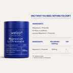 Welzo Ultra Purity Magnesium L-Threonate 2000mg