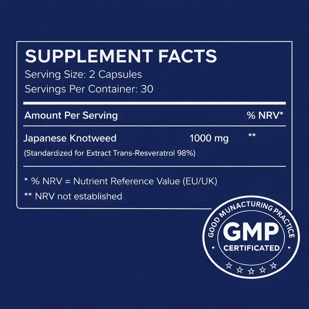 Trans-Resveratrol - Welzo Ultra Purity