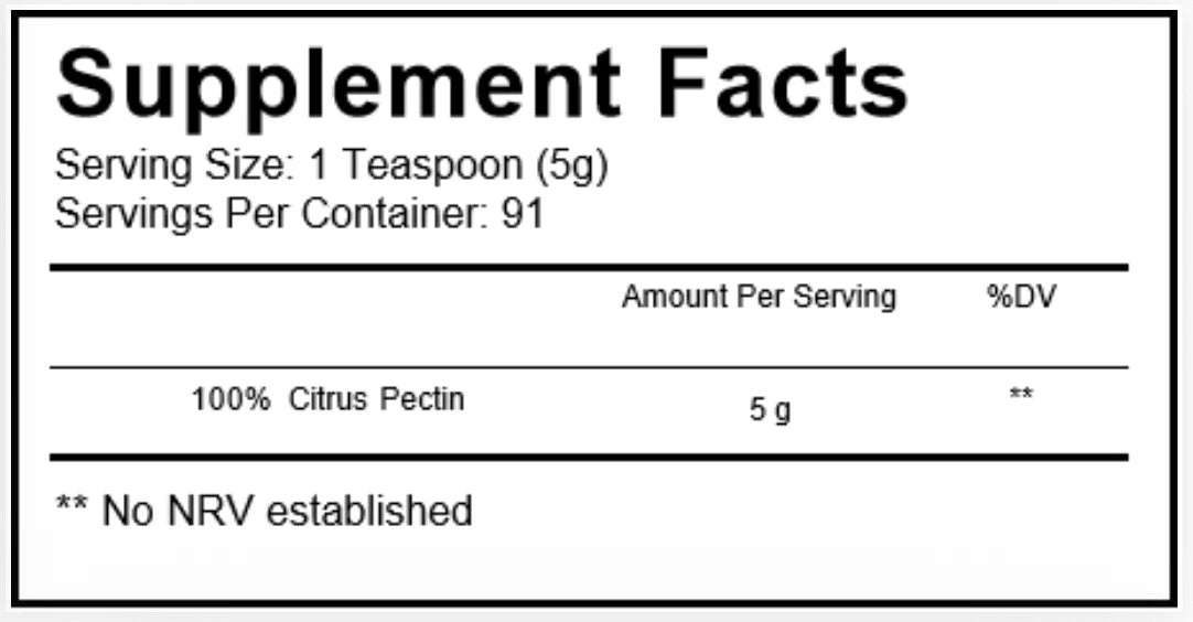 Modified Citrus Pectin Powder - Welzo Ultra Purity