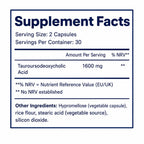Welzo Ultra Purity TUDCA 1600mg